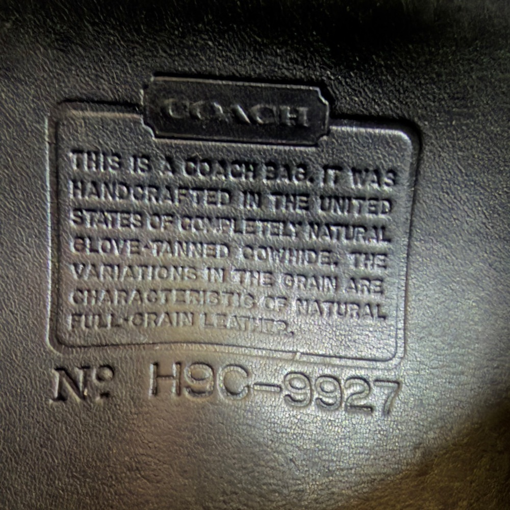 Coach Willis Black Leather Top-Handle Satchel with Detachable Strap - Picture 15 of 16
